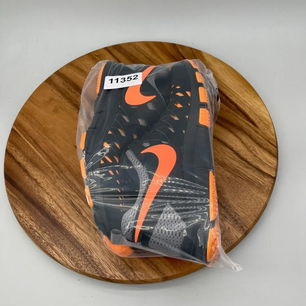 Nike Free Trainer 5.0 Shoe Mens Size 12 Orange Black Running Comfort Walking Gym